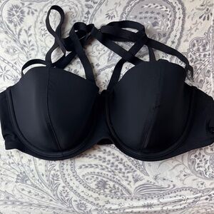 NWT Adore Me Elegant Black Strappy Women's Bra-36D